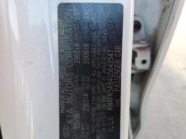 2016 KIA FORTE LX - KNAFK5A84G5643547