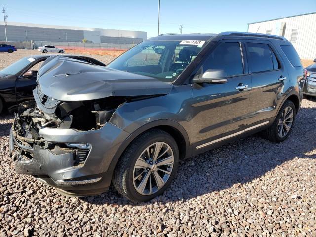 Lot #2489875888 2019 FORD EXPLORER L salvage car