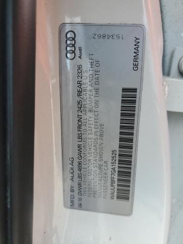 VIN WAUUPBFF7GA152525 2016 AUDI A3 no.12