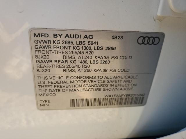 2024 AUDI Q5 E PREST WA1F2AFY8R2015042