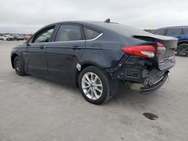 FORD FUSION SE 2020 black  gas 3FA6P0HD8LR246317 photo #3