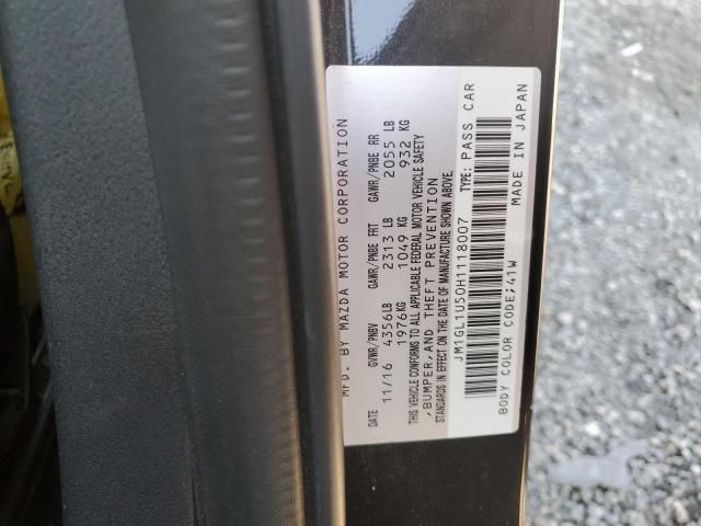 2017 MAZDA 6 SPORT - JM1GL1U50H1118007