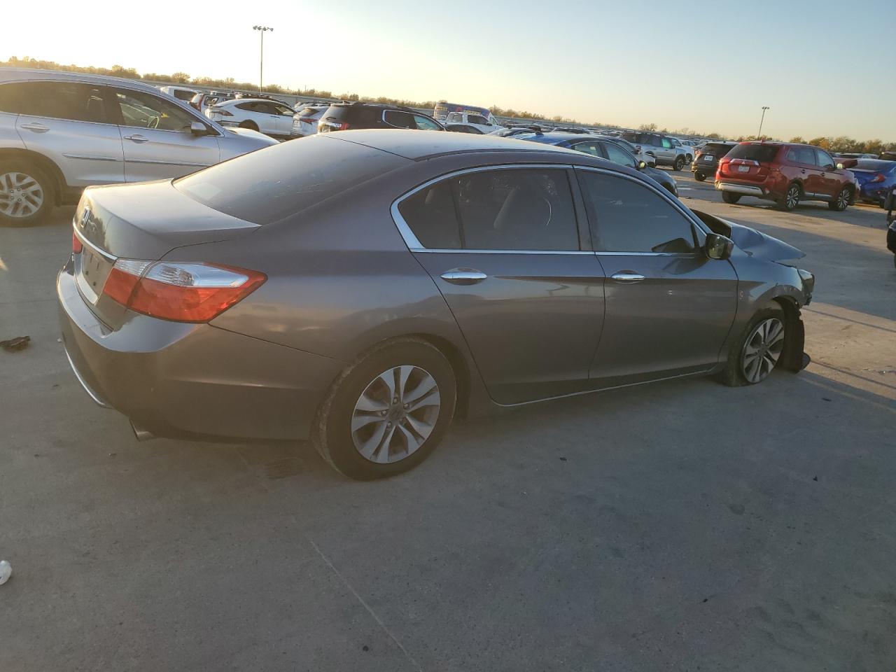 Lot #3026276306 2015 HONDA ACCORD LX