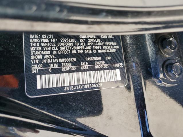 2021 NISSAN ROGUE S - JN1BJ1AV1MW306328