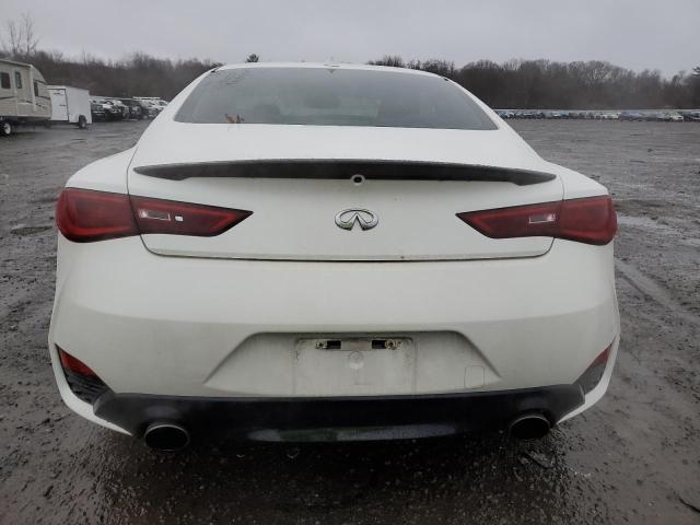 INFINITI Q60 LUXE 3 2018 white  gas JN1EV7EL8JM392550 photo #3