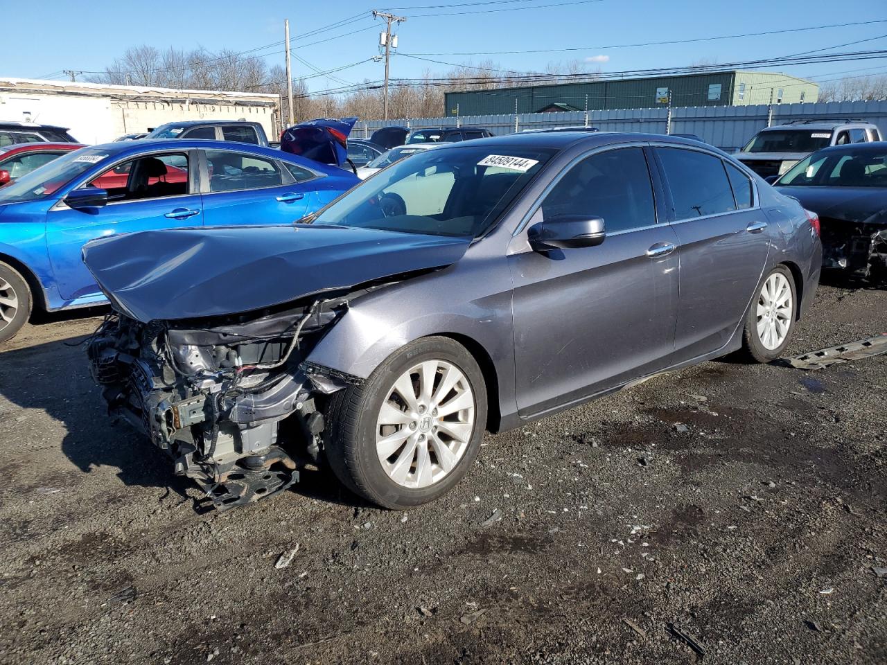 Lot #3028271840 2015 HONDA ACCORD EXL