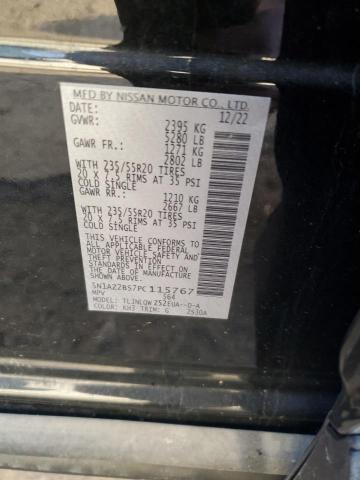2023 NISSAN MURANO SV - 5N1AZ2BS7PC115767