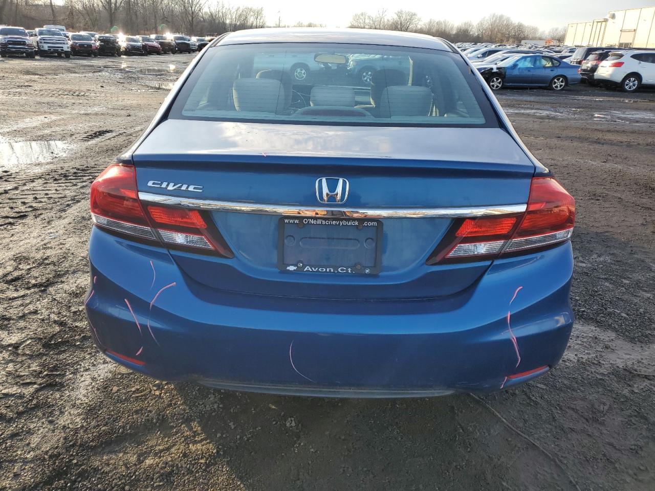 Lot #3034279218 2013 HONDA CIVIC EX