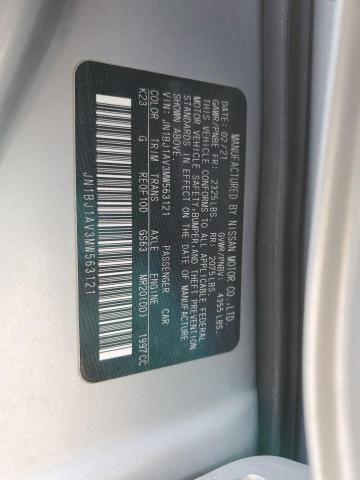 2021 NISSAN ROGUE SPOR JN1BJ1AV3MW563121