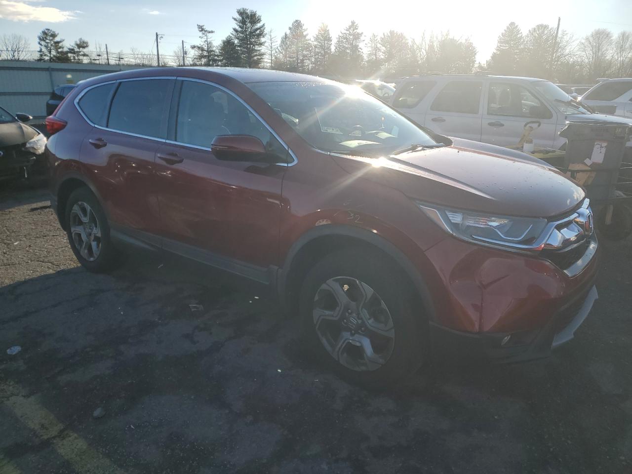 Lot #3033237887 2018 HONDA CR-V EX