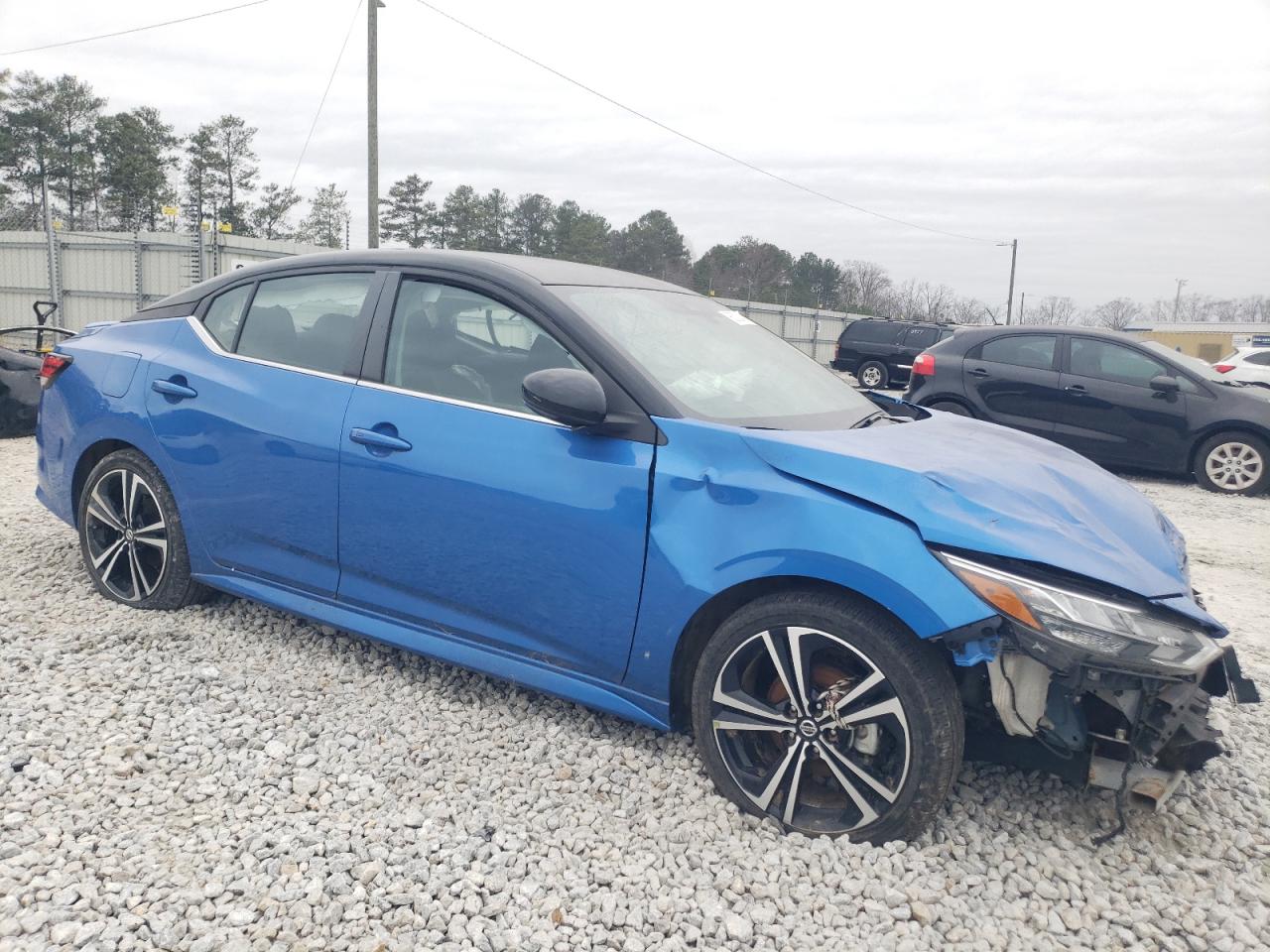 Lot #3037261508 2021 NISSAN SENTRA SR