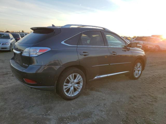 LEXUS RX 450H 2011 gray  hybrid engine JTJBC1BA8B2038088 photo #4