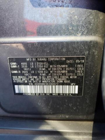 2019 SUBARU OUTBACK 2. - 4S4BSANC5K3360972