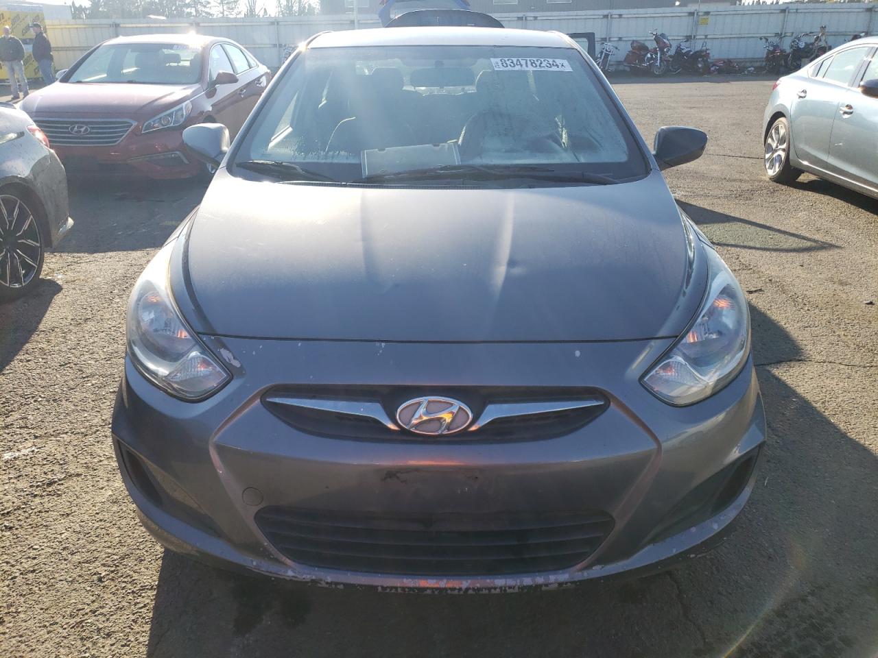 Lot #3023459275 2014 HYUNDAI ACCENT GLS