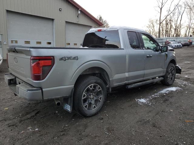 FORD F150 STX 2024 silver  gas 1FTEX2LP5RKE62111 photo #4