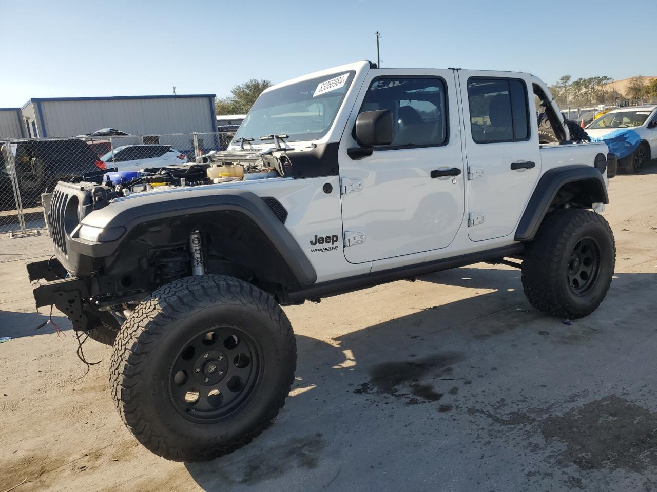  Salvage Jeep Wrangler