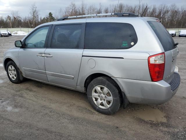 KIA SEDONA LX 2010 silver sports v gas KNDMG4C34A6334119 photo #3