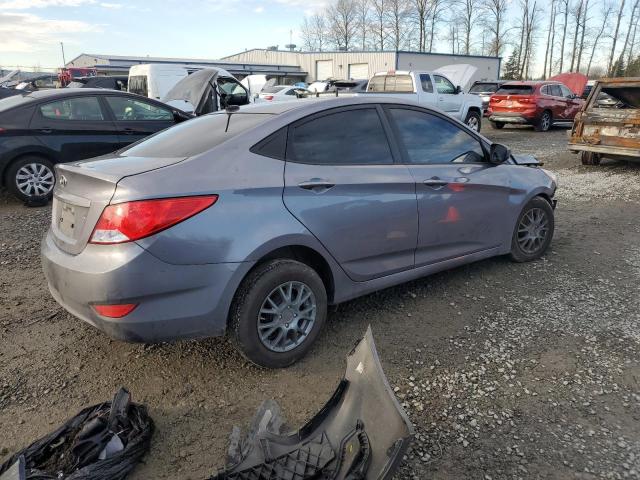 HYUNDAI ACCENT SE 2016 silver  gas KMHCT4AE1GU103352 photo #4