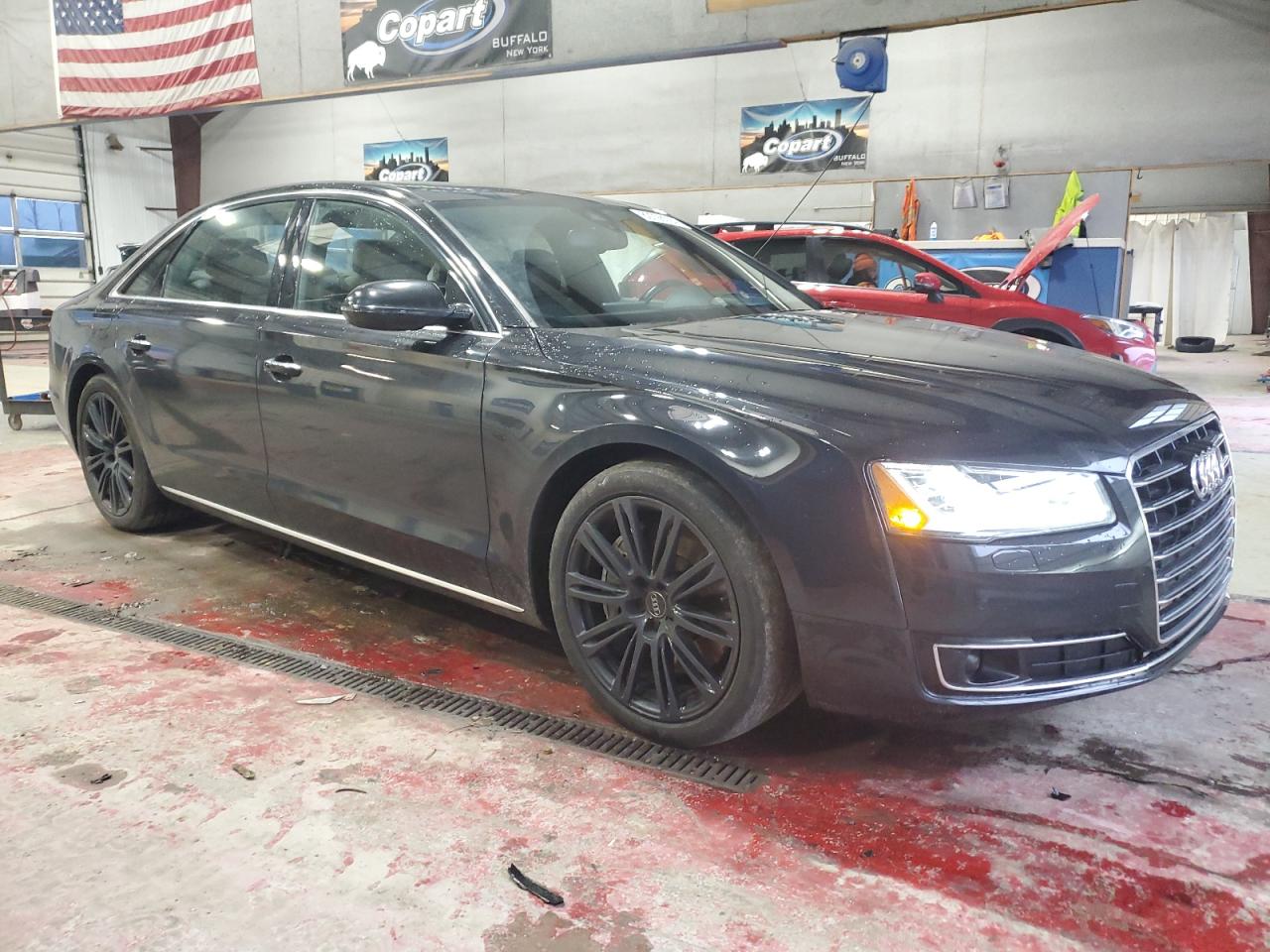 Lot #3034423766 2015 AUDI A8 L QUATT