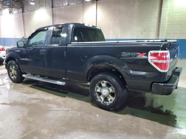 FORD F150 STX 2010 black  gas 1FTEX1CW9AFB96204 photo #3