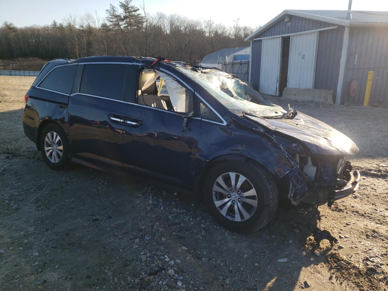 Lot #3026055958 2015 HONDA ODYSSEY EX