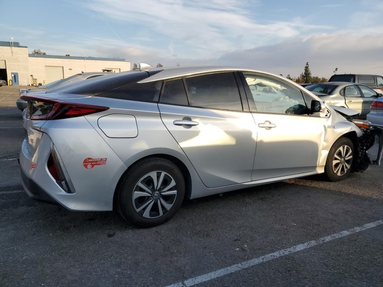 Lot #3050371897 2017 TOYOTA PRIUS PRIM