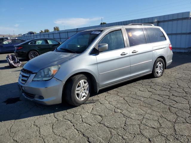 HONDA ODYSSEY EX 2006 silver  gas 5FNRL387X6B115703 photo #1