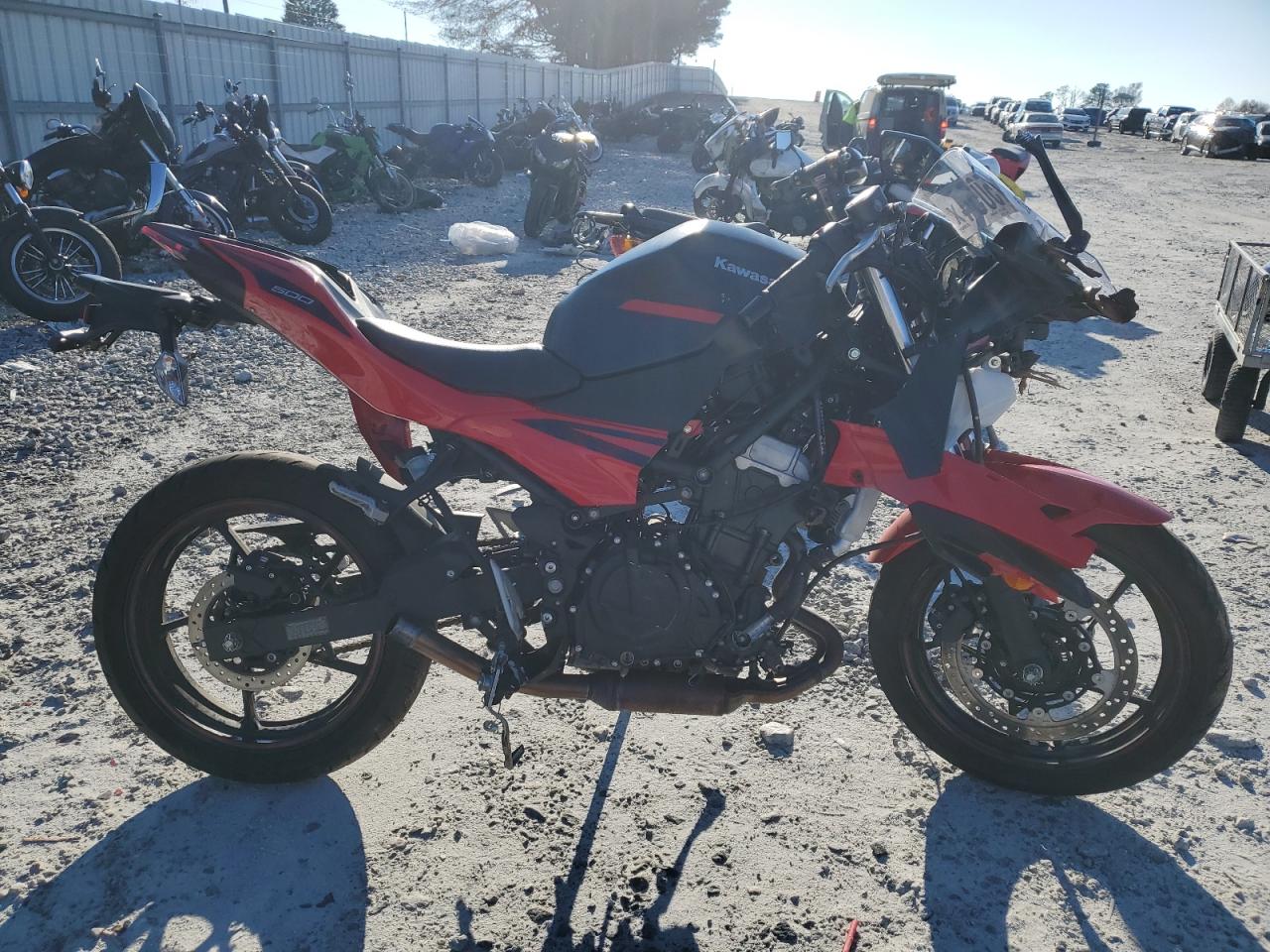  Salvage Kawasaki Ninja 500