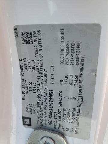 2019 CHEVROLET COLORADO - 1GCHSBEA0K1241015