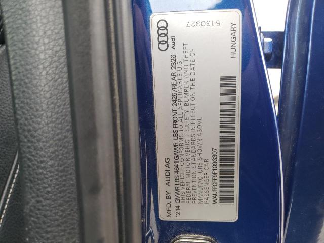 2015 AUDI S3 PRESTIG - WAUFFGFF9F1093307