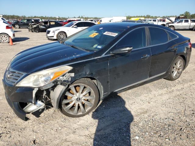 HYUNDAI AZERA GLS 2012 black  gas KMHFH4JG0CA161867 photo #1