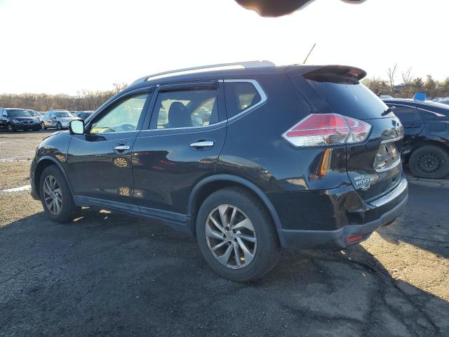 NISSAN ROGUE S 2014 black  gas 5N1AT2MV1EC764843 photo #3