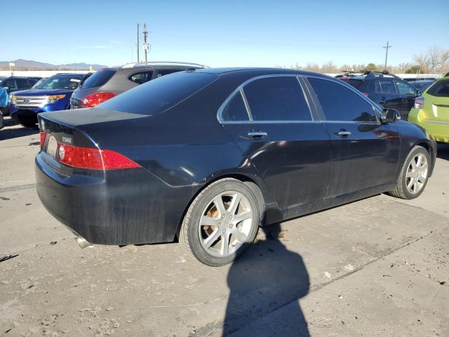 ACURA TSX 2005 black  gas JH4CL96895C026106 photo #4