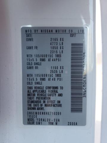 2017 NISSAN NV200 2.5S - 3N6CM0KN8HK710209