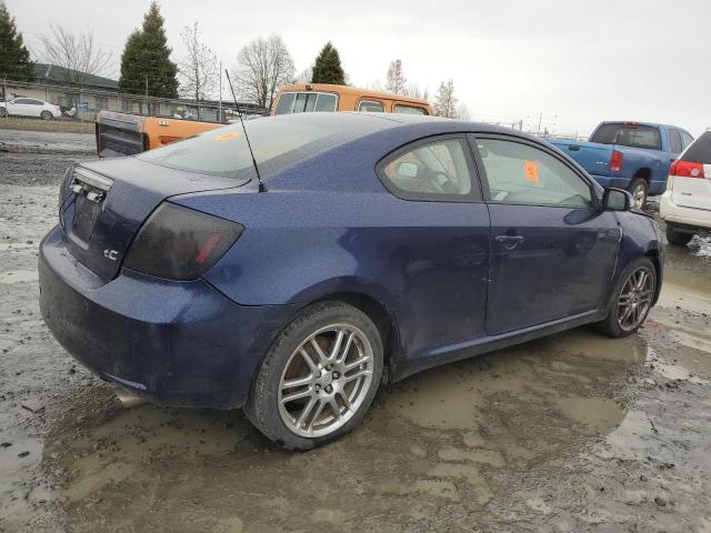 TOYOTA SCION TC 2006 blue hatchbac gas JTKDE177560125136 photo #4