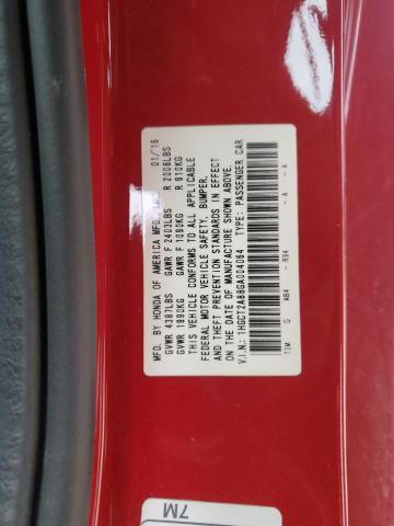 2016 HONDA ACCORD EXL - 1HGCT2A88GA004064