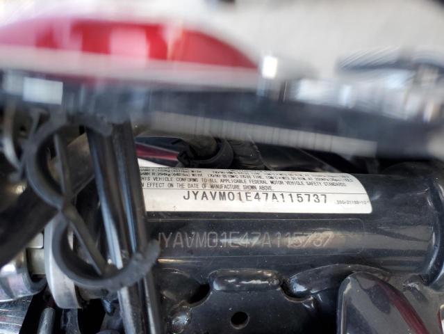 2007 YAMAHA XVS650 JYAVM01E47A115737
