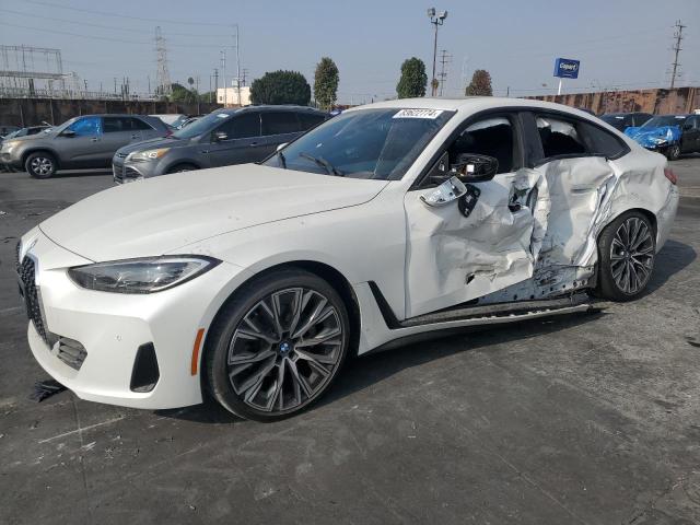 BMW 430I GRAN 2023 white  gas WBA63AV04PFP55575 photo #1