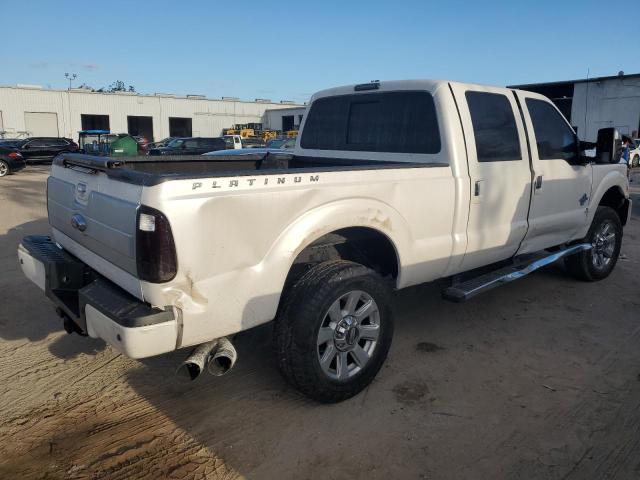 FORD F350 SUPER 2013 white crew pic diesel 1FT8W3BTXDEB43606 photo #4