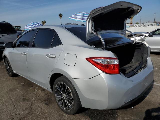 TOYOTA COROLLA L 2015 silver  gas 5YFBURHE5FP195724 photo #3