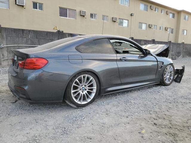 BMW M4 2015 gray  gas WBS3R9C51FK334316 photo #4