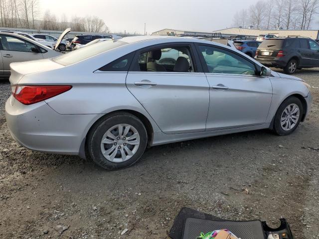 HYUNDAI SONATA GLS 2013 silver sedan 4d gas 5NPEB4AC9DH607829 photo #4