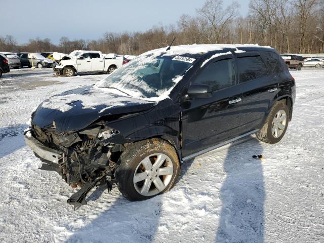 NISSAN MURANO SL 2006 black  gas JN8AZ08W76W543990 photo #1