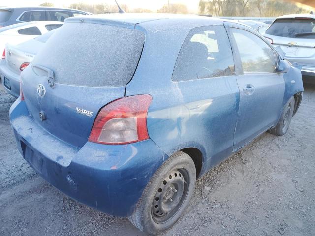 TOYOTA YARIS 2007 blue hatchbac gas JTDJT923875062671 photo #4