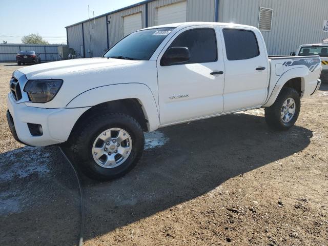 TOYOTA TACOMA DOU 2015 white crew pic gas 5TFJU4GN3FX074871 photo #1