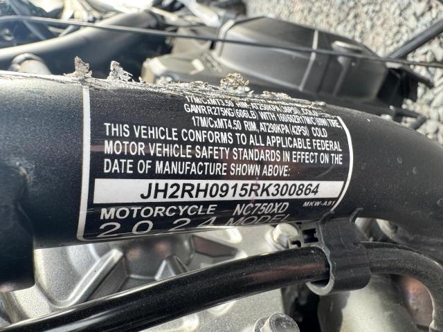 2024 HONDA NC750 XD JH2RH0915RK300864