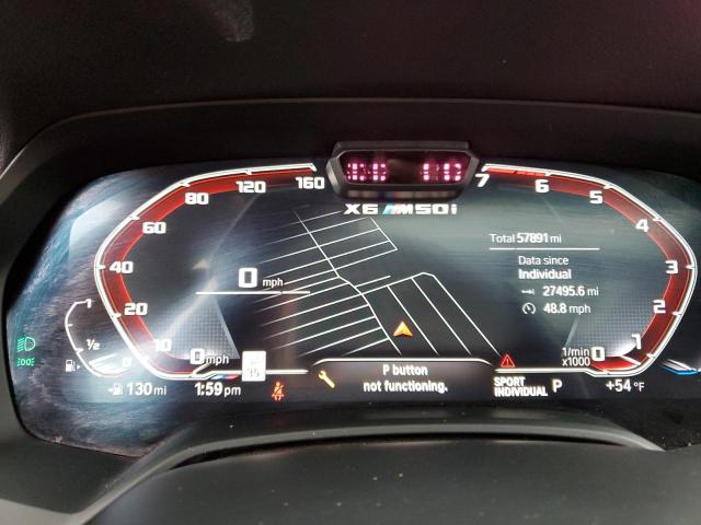 2021 BMW X6 M50I 5UXCY8C04M9D98395