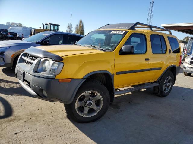 NISSAN XTERRA SE 2003 yellow 4dr spor gas 5N1MD28Y03C637318 photo #1