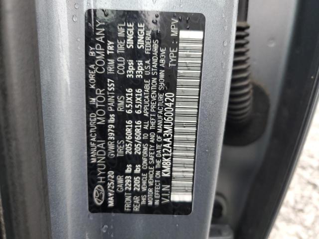 2021 HYUNDAI KONA SE - KM8K12AA3MU600420