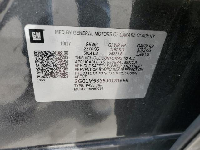 VIN 2G61M5S35J9131559 2018 CADILLAC XTS no.12